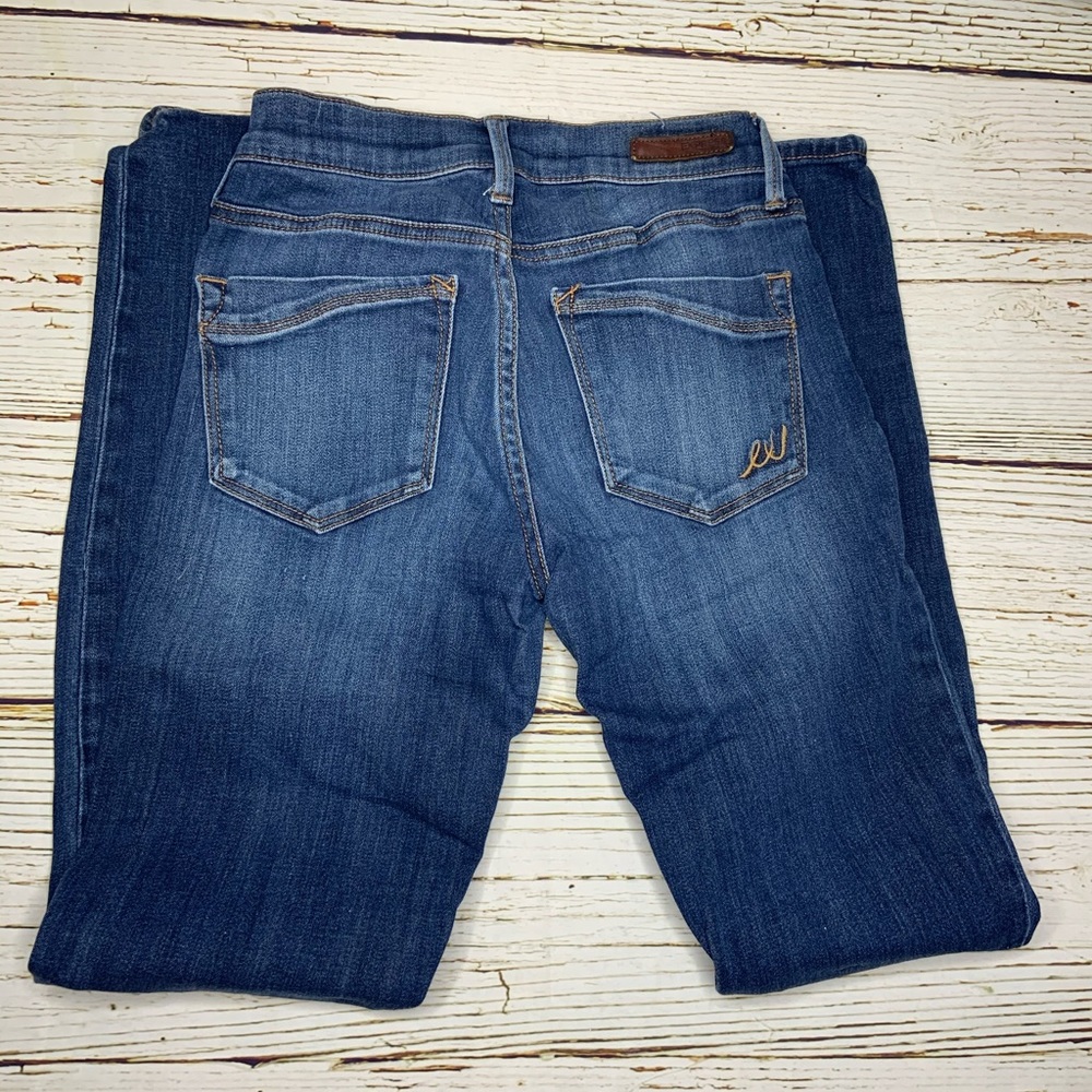 Express Mid Rise Skinny Jeans - Picture 3 of 5
